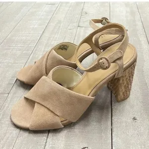 SOLUDOS OLIVIA SUEDE SANDALS SIZE 11