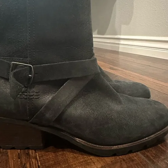 Sorel Black Ankle Booties