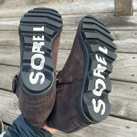 Sorel Joan of Arctic™ Wedge II Buckle Blackened Brown 10