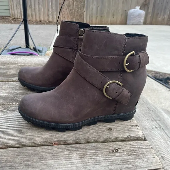 Sorel Joan of Arctic™ Wedge II Buckle Blackened Brown 10