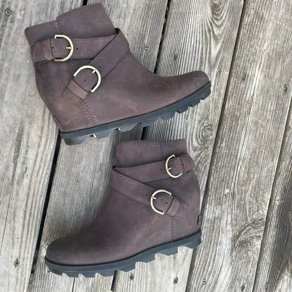 Sorel Joan of Arctic™ Wedge II Buckle Blackened Brown 10