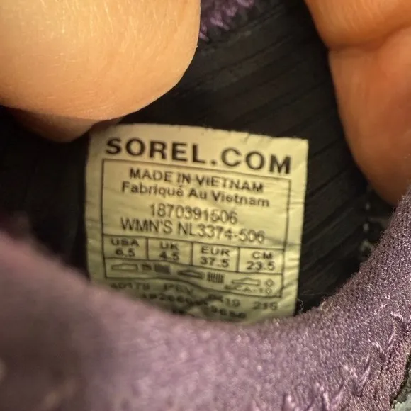 Sorel Sneakers Women's 6.5 Kinetic Impact Strap Athleisure‎ Walking Shoes