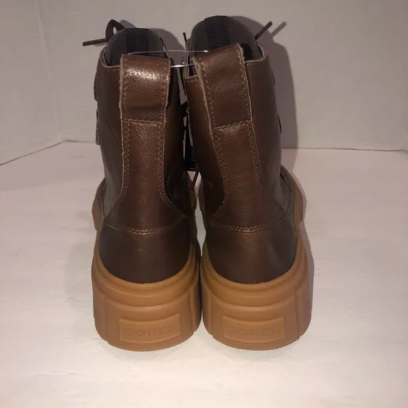 Sorel x Free People Waterproof Caribou Lace Up Leather Boots Shoes sz 7.5