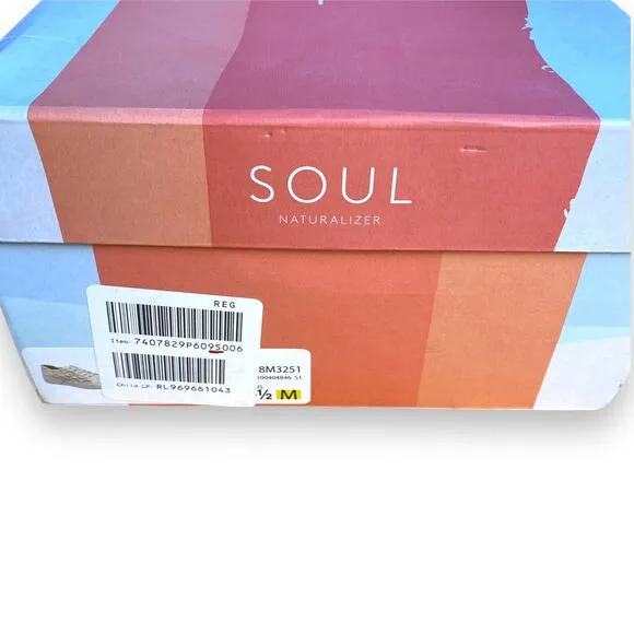 Soul Naturalizer Topaz Platform Sneaker Cream Lace Crochet Macrame Women's 9.5