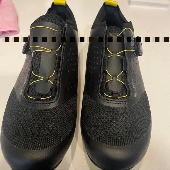 SoulCycle Black and Yellow Spin Shoes
