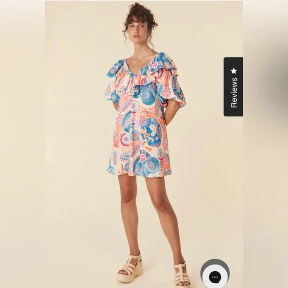 Spell Akirra Koo Mini Dress  size 3X (missing belt)