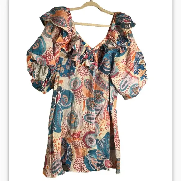 Spell Akirra Koo Mini Dress  size 3X (missing belt)