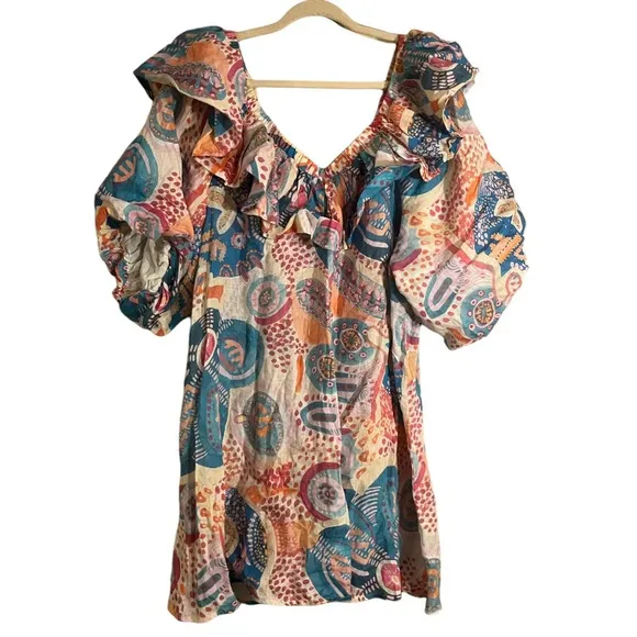 Spell Akirra Koo Mini Dress  size 3X (missing belt)