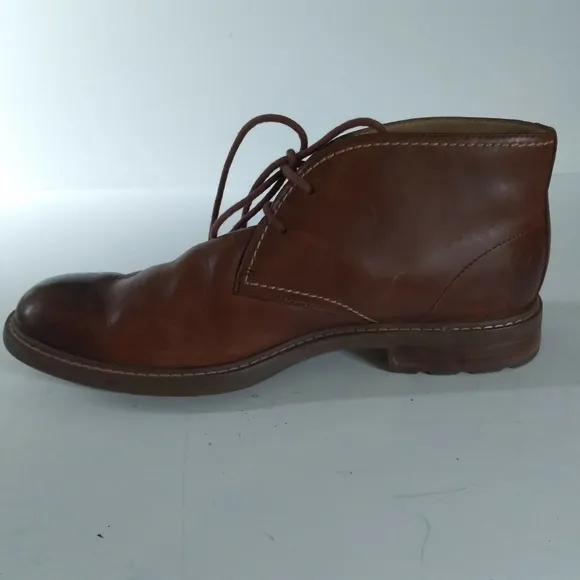 Sperry high top men shoes congac Carmel  brown size 11.5