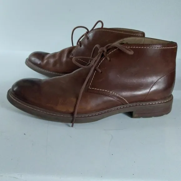 Sperry high top men shoes congac Carmel  brown size 11.5