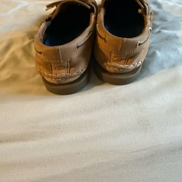 Sperry Kids Tan Boat Shoes