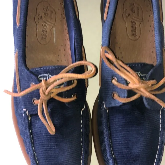 Sperry navy blue classic top sider shoes