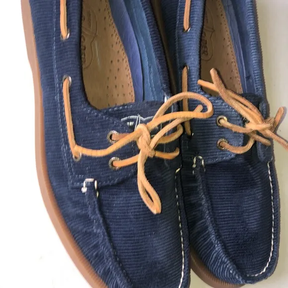 Sperry navy blue classic top sider shoes