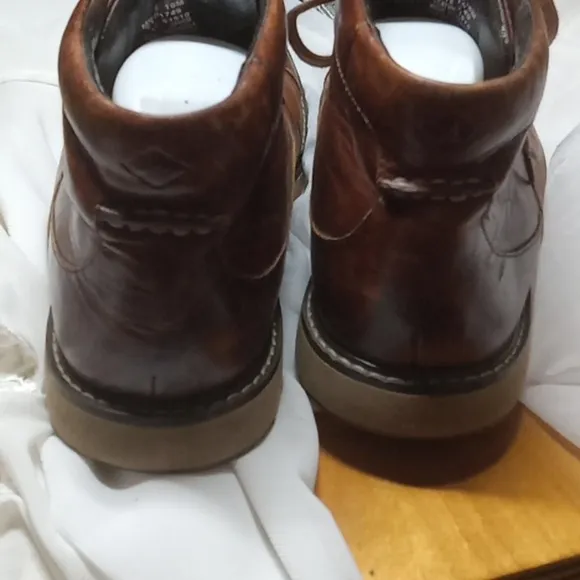 Sperry top siders brown men's shoes size 10