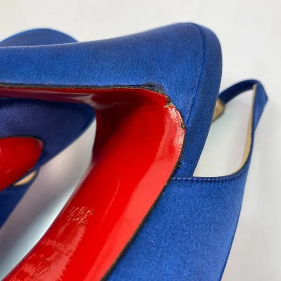 🌷❤️‍🔥SPRING SALE 🔥 FINAL PRICE🌷💥Christian Louboutin Vendome Nodo 120 36.5