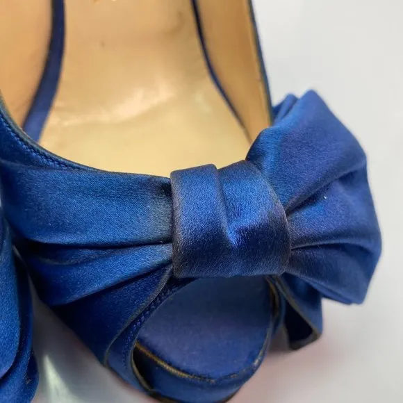 🌷❤️‍🔥SPRING SALE 🔥 FINAL PRICE🌷💥Christian Louboutin Vendome Nodo 120 36.5