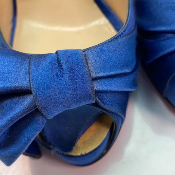 🌷❤️‍🔥SPRING SALE 🔥 FINAL PRICE🌷💥Christian Louboutin Vendome Nodo 120 36.5