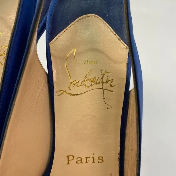 🌷❤️‍🔥SPRING SALE 🔥 FINAL PRICE🌷💥Christian Louboutin Vendome Nodo 120 36.5