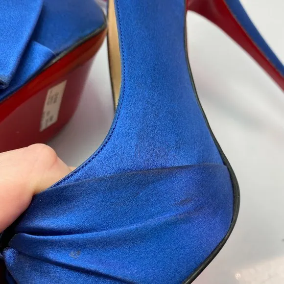 🌷❤️‍🔥SPRING SALE 🔥 FINAL PRICE🌷💥Christian Louboutin Vendome Nodo 120 36.5