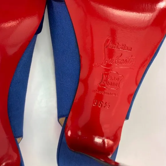 🌷❤️‍🔥SPRING SALE 🔥 FINAL PRICE🌷💥Christian Louboutin Vendome Nodo 120 36.5