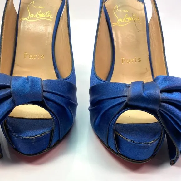 🌷❤️‍🔥SPRING SALE 🔥 FINAL PRICE🌷💥Christian Louboutin Vendome Nodo 120 36.5