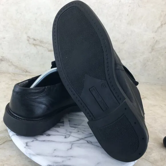 Stacy Adams Men's Black Leather Slip-On Shoe Size 11
