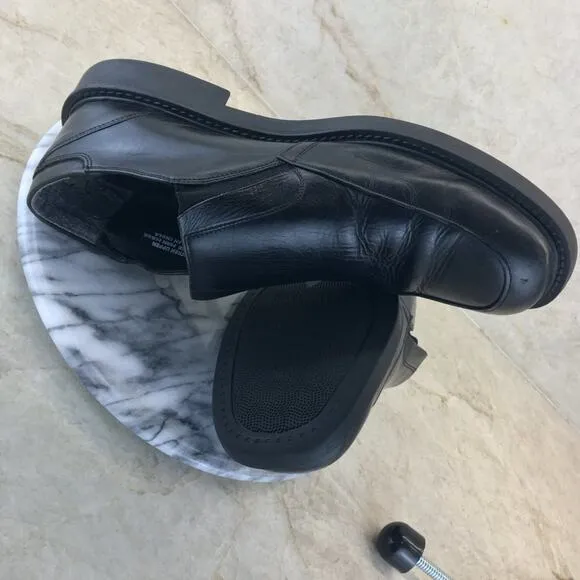 Stacy Adams Men's Black Leather Slip-On Shoe Size 11