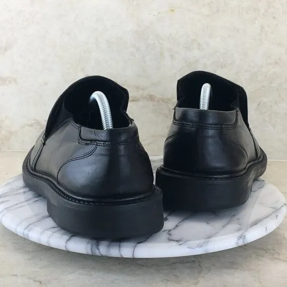 Stacy Adams Men's Black Leather Slip-On Shoe Size 11