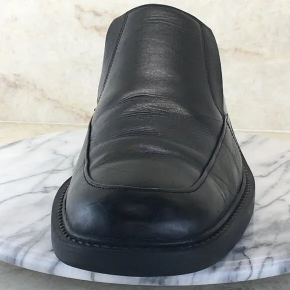 Stacy Adams Men's Black Leather Slip-On Shoe Size 11