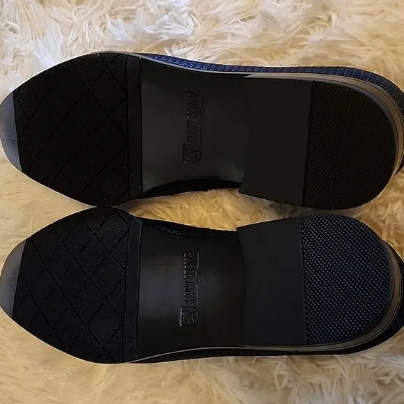 Stacy Adams Men's Dark Blue Loafers Shoes Brand New No Tag