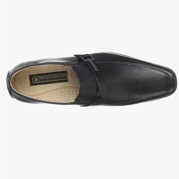 STACY ADAMS MEN'S BEAU MOC TOE BIT SLIP-ON LOAFER