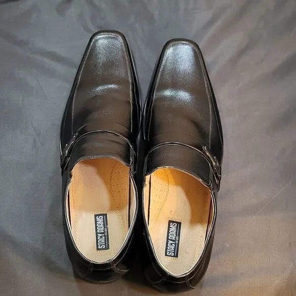 STACY ADAMS MEN'S BEAU MOC TOE BIT SLIP-ON LOAFER