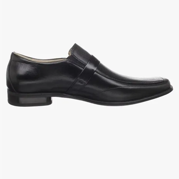 STACY ADAMS MEN'S BEAU MOC TOE BIT SLIP-ON LOAFER