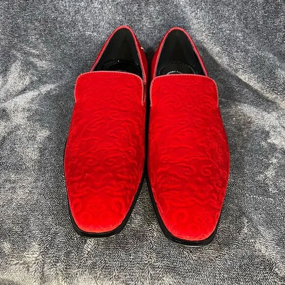 Stacy Adam’s Saunders Velour Slip-On Men’s 12