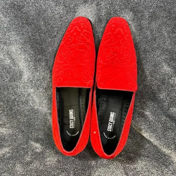 Stacy Adam’s Saunders Velour Slip-On Men’s 12