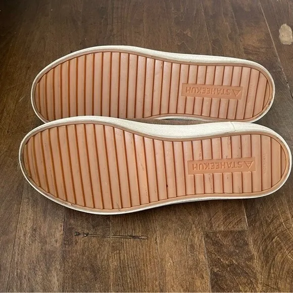 Staheekum Brown Genuine Suede Flip Side Loafers Shoes with Crash Back, size 9.5