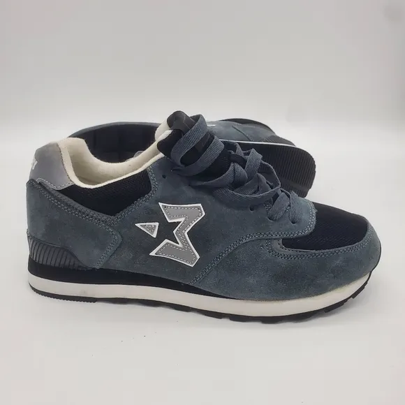 Starbury Classic Runner Suede Trainers Men's 12 Shoes Grey Silver 2024
