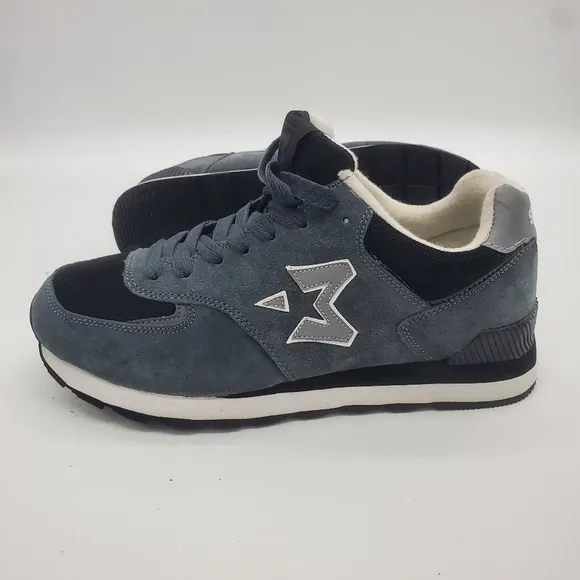 Starbury Classic Runner Suede Trainers Men's 12 Shoes Grey Silver 2024