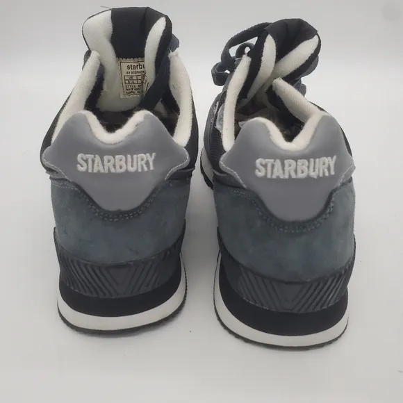 Starbury Classic Runner Suede Trainers Men's 12 Shoes Grey Silver 2024
