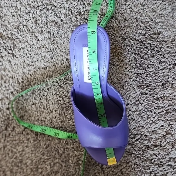 Steve Madden Bristal purple slip on platform shoes-6