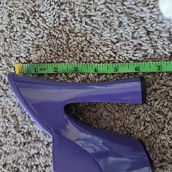 Steve Madden Bristal purple slip on platform shoes-6