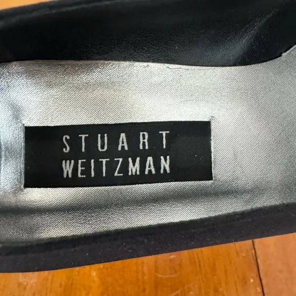 Stuart Weitzman Black block heel pumps Shoes size 7.5