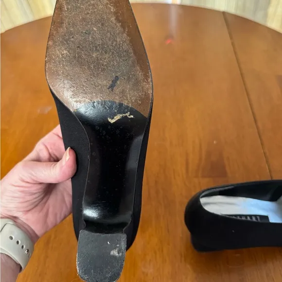 Stuart Weitzman Black block heel pumps Shoes size 7.5