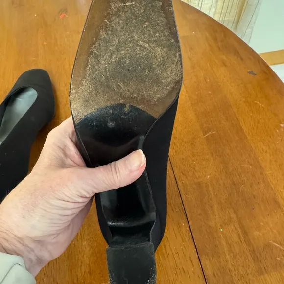 Stuart Weitzman Black block heel pumps Shoes size 7.5