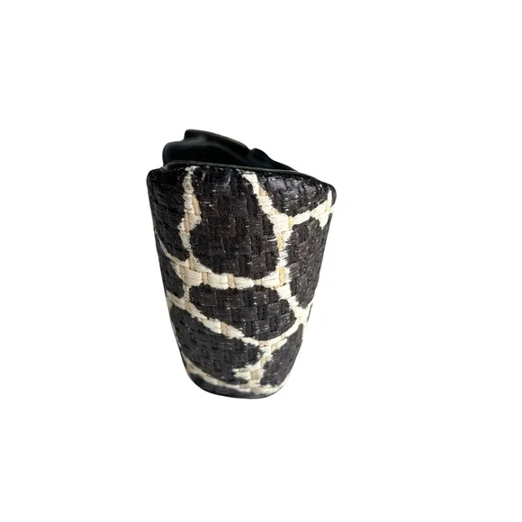 Stuart Weitzman | Patent Buckle Giraffe Wedge
