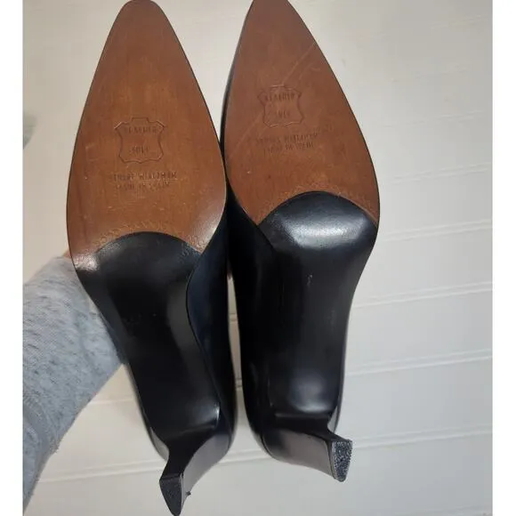 Stuart Weitzman Vintage Classic Pump Navy 8