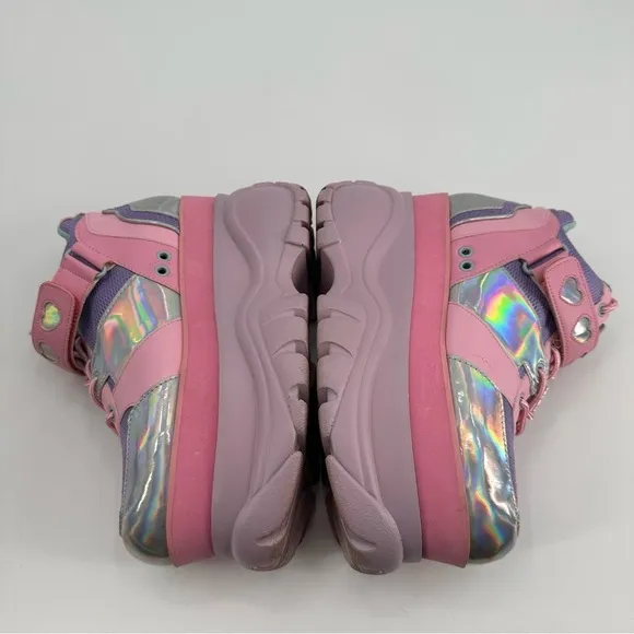 Sugar Thrillz Fairywalker Chunky Platform Rave Shoes Sneakers Size 8