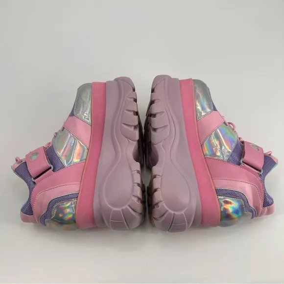 Sugar Thrillz Fairywalker Chunky Platform Rave Shoes Sneakers Size 8