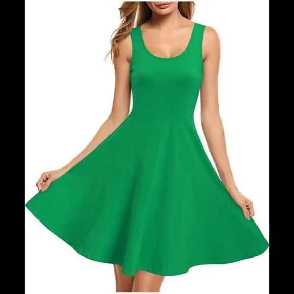 Summer Dress Casual Sleeveless  Dresses