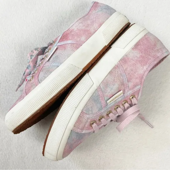 Superga x LoveShackFancy 2750 Sneakers Cotton Candy Size 9.5 Love Shack Fancy